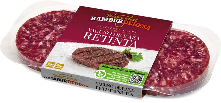 Burger de vacuno de raza Retinta