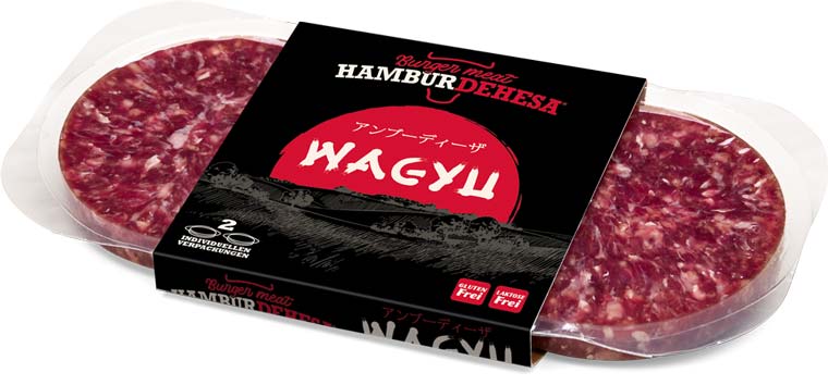 Burger de vacuno de raza Wagyu