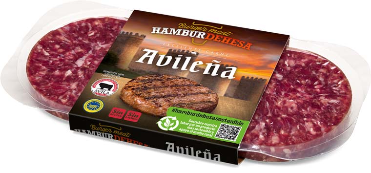 Burger de vacuno de raza Avileña