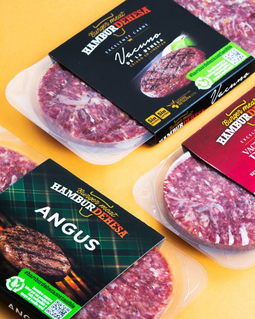 Burger de vacuno como fuente de proteína de alta calidad